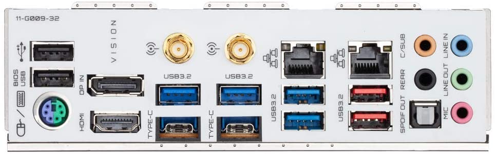 Gigabyte B550 VISION D (Wi-Fi) Motherboard for 3rd Gen Ryzen Processors - AM4 Socket (Thunderbolt 3/ 3xPCIe 4.0/3.0/ 3xM.2/ USB3.2 Gen 2 Type-C/ Intel WiFi 6/ HDMI 2.1) - Image 5