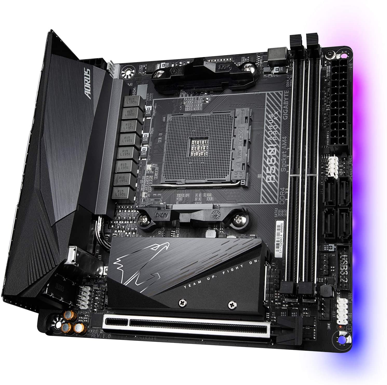 Gigabyte B550I AORUS PRO AX (WiFi) GAMING Motherboard for 3rd Gen Ryzen Processors - AM4 Socket - Image 4