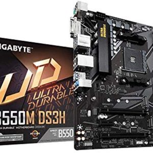 Gigabyte B550M DS3H Ultra Durable Motherboard for 3rd Gen Ryzen Processors - AM4 Socket