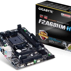 Gigabyte GA-F2A68HM-H Ultra Durable Motherboard for AMD Athlon/ AMD A Series Processors - Socket FM2+