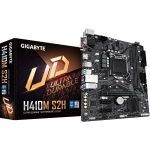 Gigabyte H410M S2H Ultra Durable Motherboard with M.2, HDMI/ DVI-D/ D-Sub Ports for Intel 10th Gen Processors - LGA1200 Socket