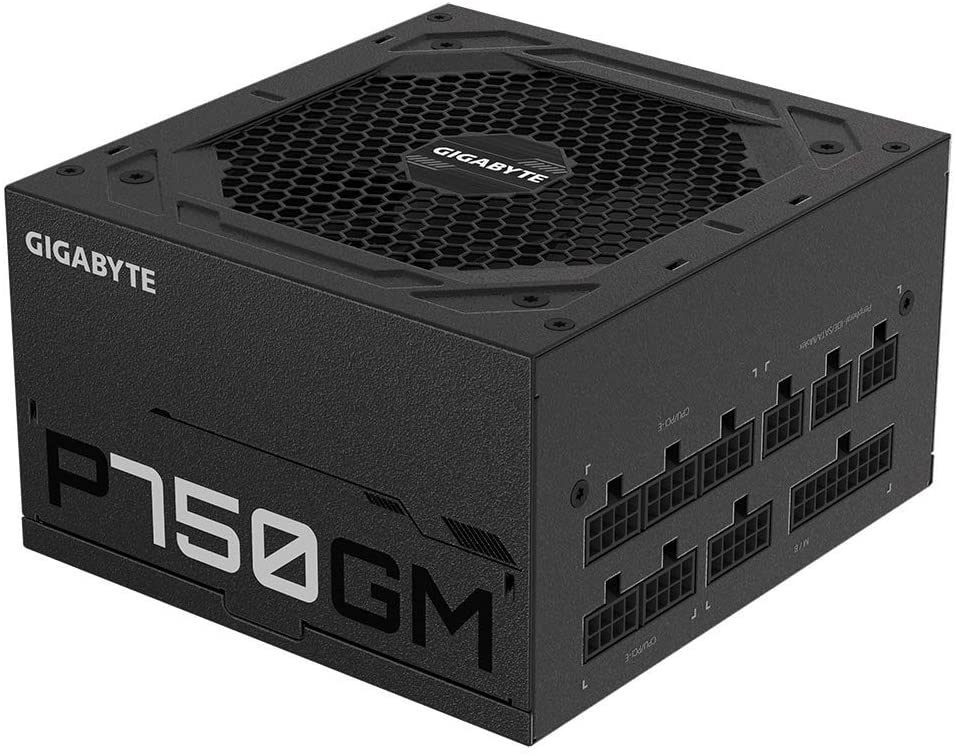 Gigabyte P750GM - 750 Watt 80 Plus Gold Certified Full Modular PSU (GP-P750GM) - Image 3