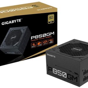 Gigabyte P850GM - 850 Watt 80 Plus Gold Certified Full Modular PSU (GP-P850GM)