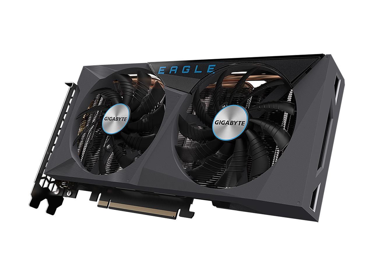 Gigabyte NVIDIA GeForce RTX 3060 Ti EAGLE OC 8GB GDDR6 256-Bit Dual Fan Graphics Card (GV-N306TEAGLE OC-8GD) - Image 4