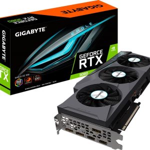 Gigabyte NVIDIA GeForce RTX 3080 EAGLE OC 10GB GDDR6X 320-Bit Triple Fan Graphics Card (GV-N3080EAGLE-OC-10GD)