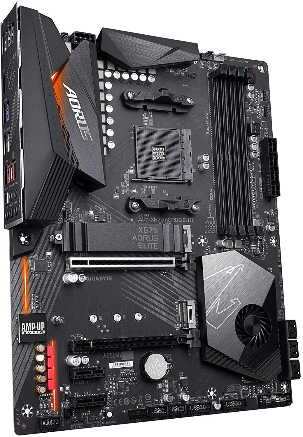 Gigabyte X570 AORUS ELITE WIFI GAMING Motherboard for 2nd/ 3rd Gen Ryzen Processors - AM4 Socket - Image 4