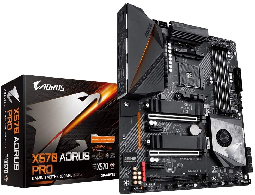 Gigabyte X570 AORUS PRO GAMING Motherboard for 2nd/ 3rd Gen Ryzen Processors - AM4 Socket