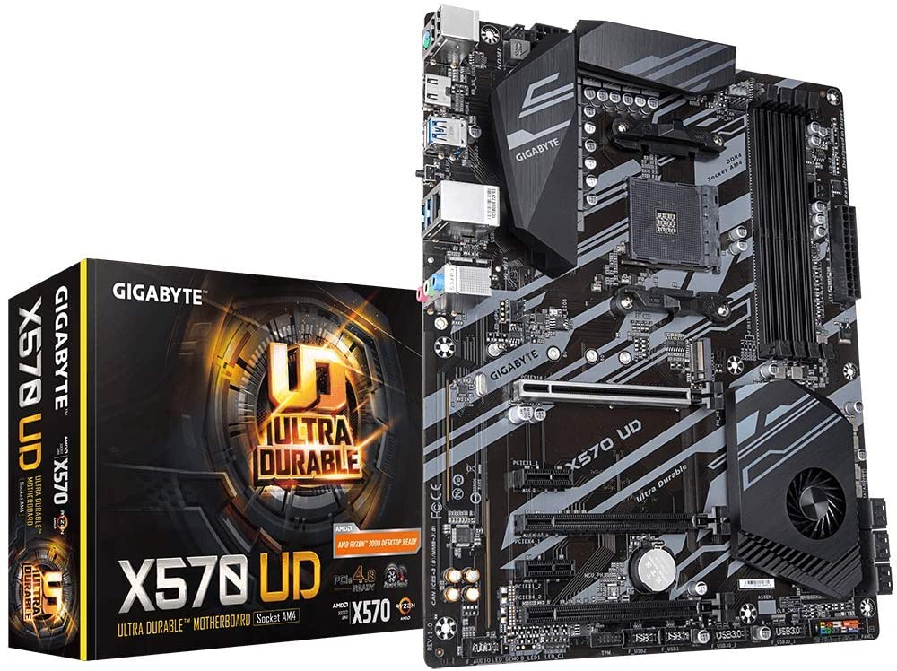 Gigabyte X570 UD Ultra Durable Motherboard for 2nd/ 3rd Gen Ryzen Processors - AM4 Socket