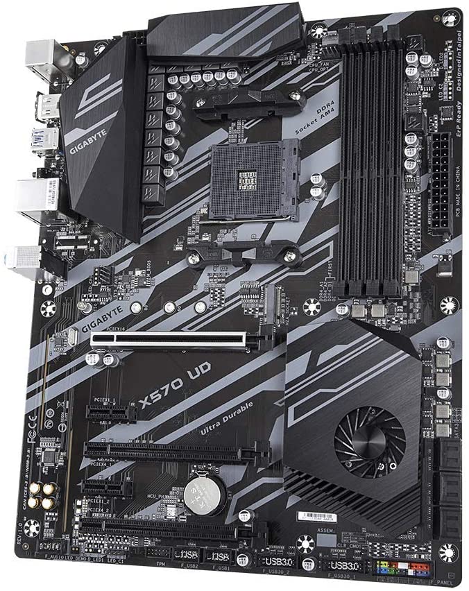 Gigabyte X570 UD Ultra Durable Motherboard for 2nd/ 3rd Gen Ryzen Processors - AM4 Socket - Image 3