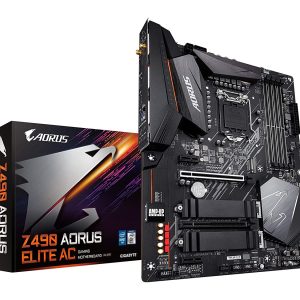 Gigabyte Z490 AORUS ELITE AC (WiFi) Motherboard for Intel 10th Gen Processors - LGA1200 Socket
