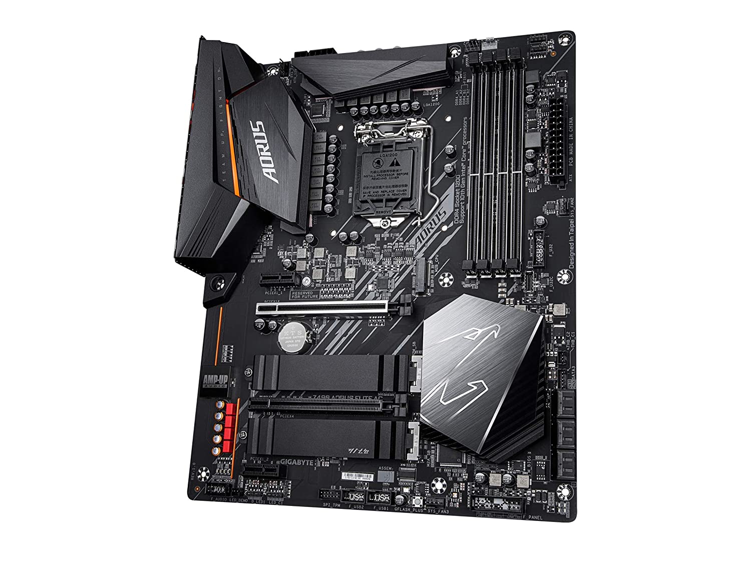 Gigabyte Z490 AORUS ELITE AC (WiFi) Motherboard for Intel 10th Gen Processors - LGA1200 Socket - Image 3