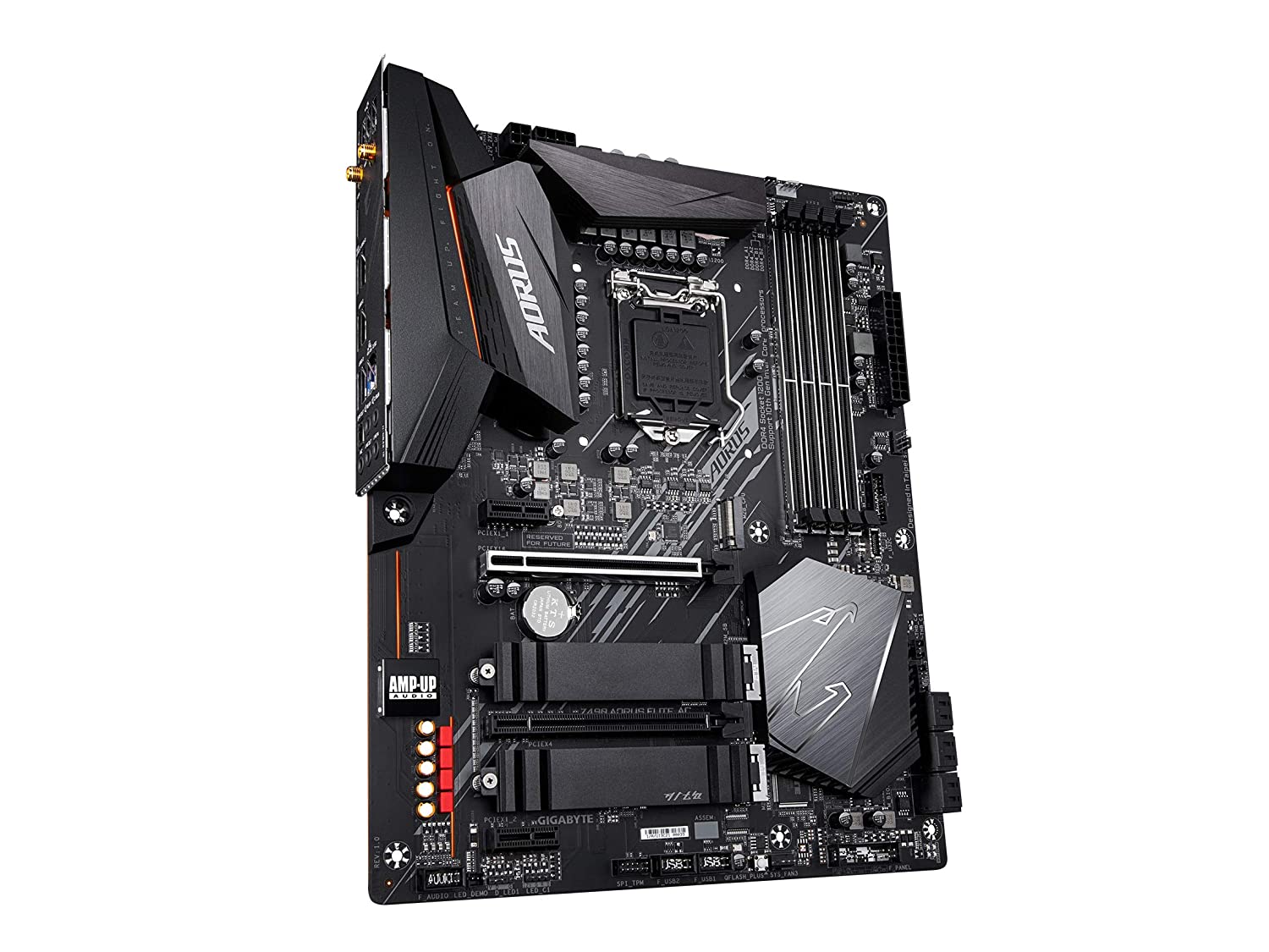 Gigabyte Z490 AORUS ELITE AC (WiFi) Motherboard for Intel 10th Gen Processors - LGA1200 Socket - Image 4