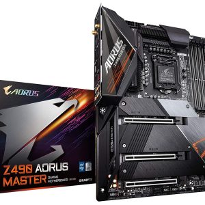 Gigabyte Z490 AORUS MASTER (WiFi) GAMING Motherboard for Intel 10th Gen Processors - LGA1200 Socket