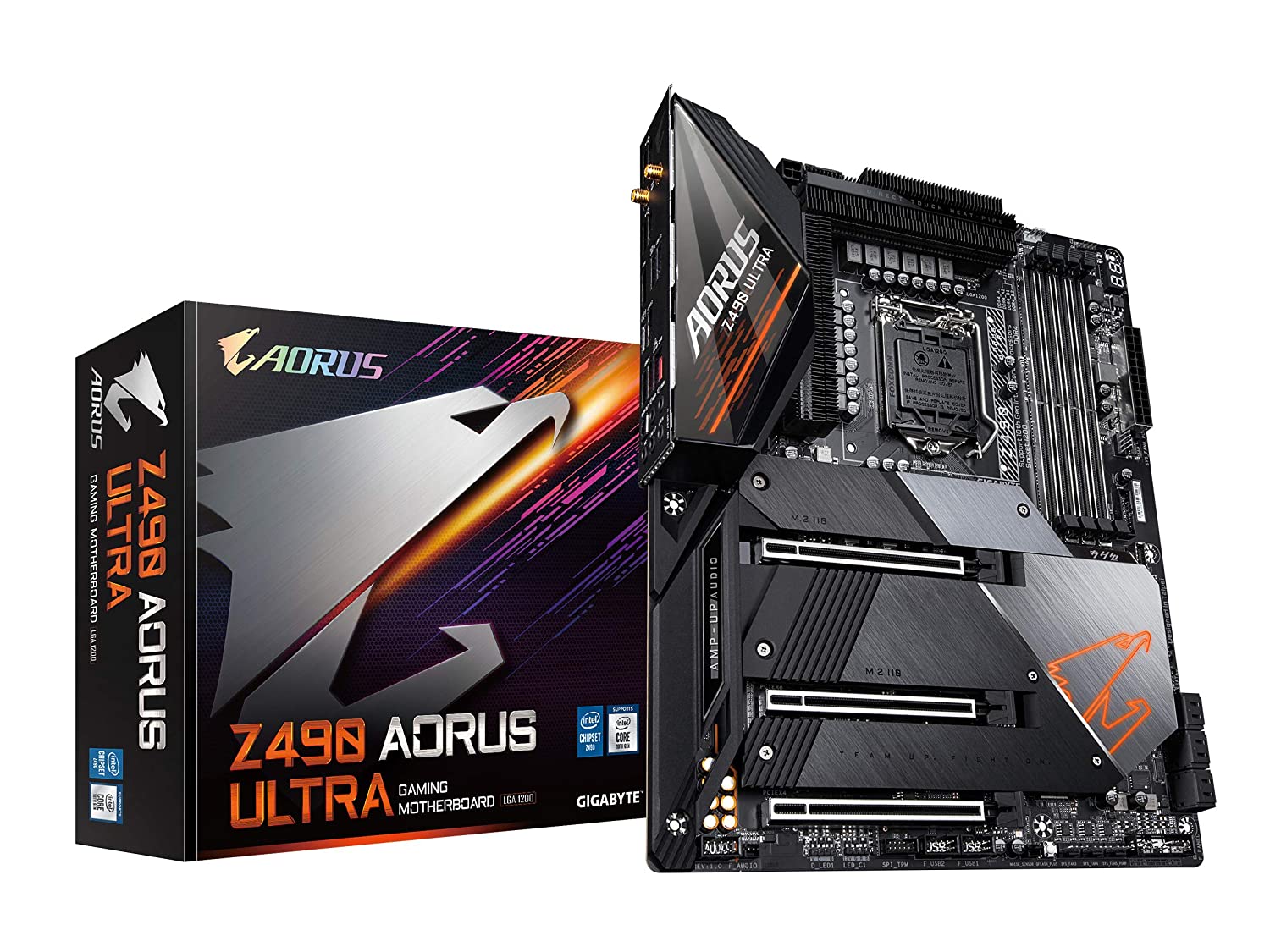 Gigabyte Z490 AORUS ULTRA (WiFi) GAMING Motherboard for Intel 10th Gen Processors - LGA1200 Socket