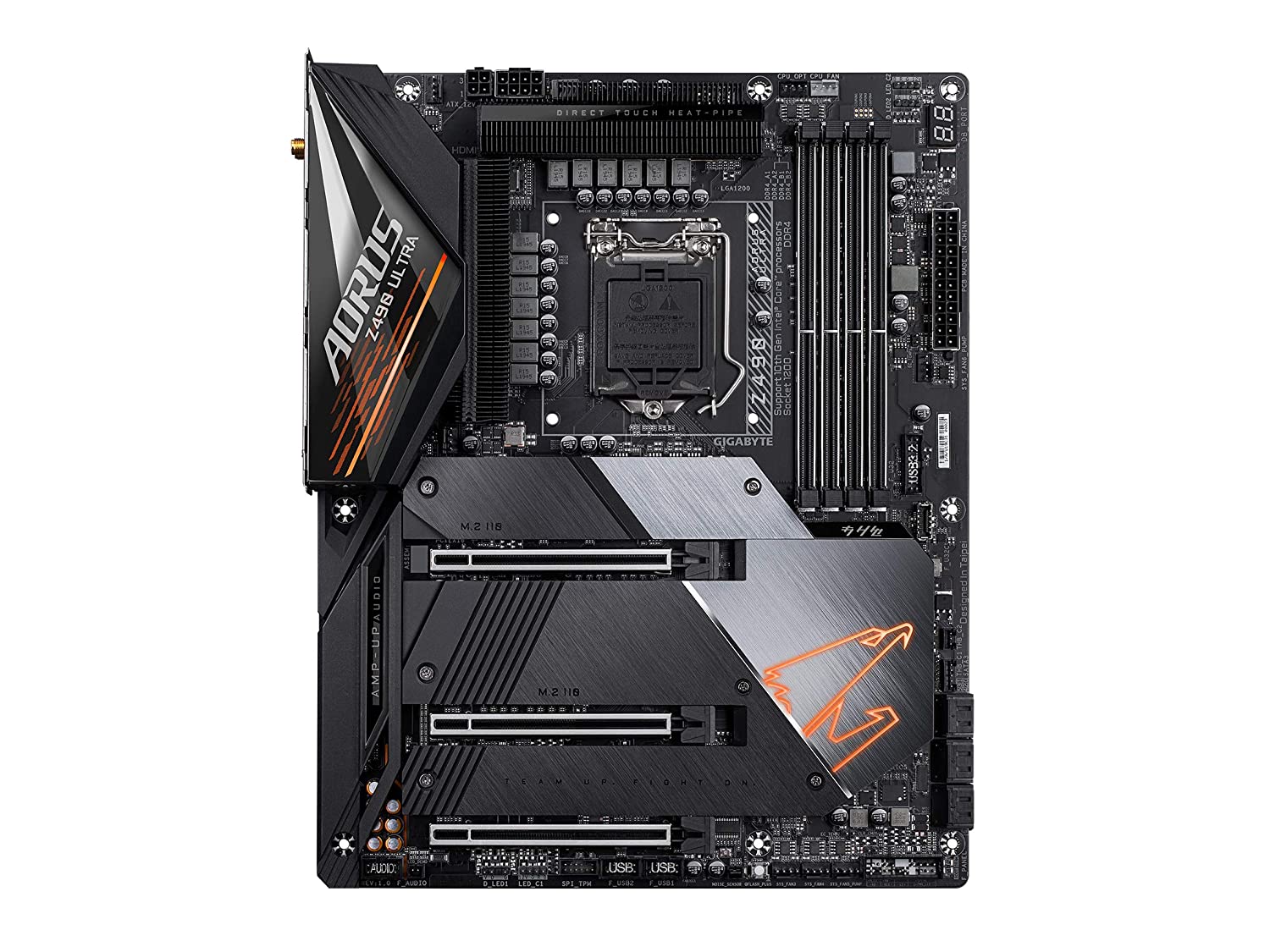 Gigabyte Z490 AORUS ULTRA (WiFi) GAMING Motherboard for Intel 10th Gen Processors - LGA1200 Socket - Image 4