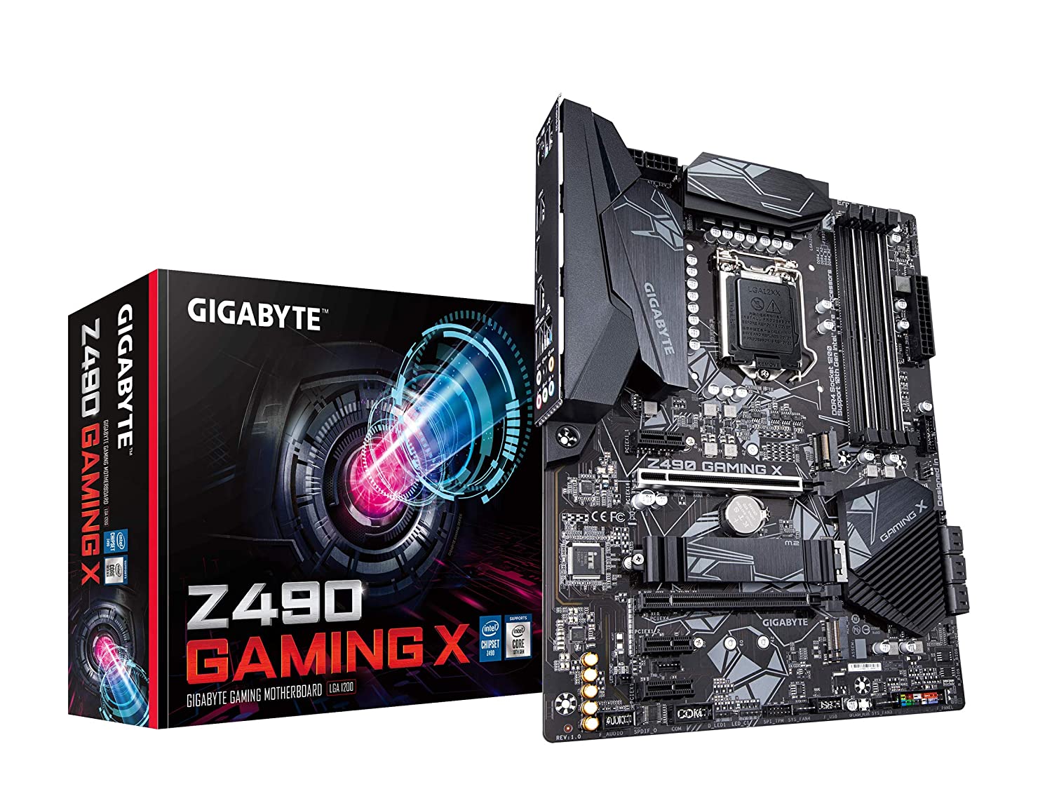 Gigabyte Z490 GAMING X Motherboard for Intel 10th Gen Processors - LGA1200 Socket