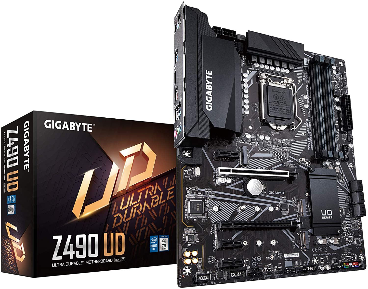 Gigabyte Z490 UD Ultra Durable Motherboard for Intel 10th Gen Processors - LGA1200 Socket