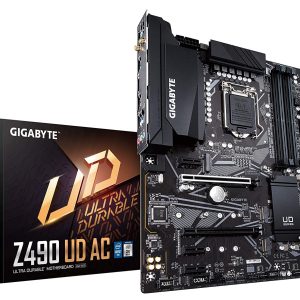 Gigabyte Z490 UD AC (Wi-Fi) Ultra Durable Motherboard for Intel 10th Gen Processors - LGA1200 Socket