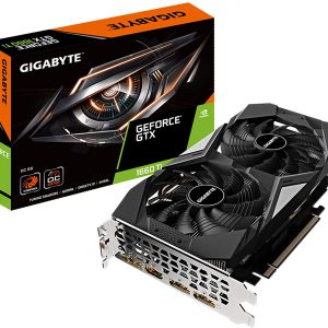 Gigabyte GeForce GTX 1660 Ti OC 6G 6GB GDDR6 192-Bit Dual Fan Graphics Card (GV-N166TOC-6GD)