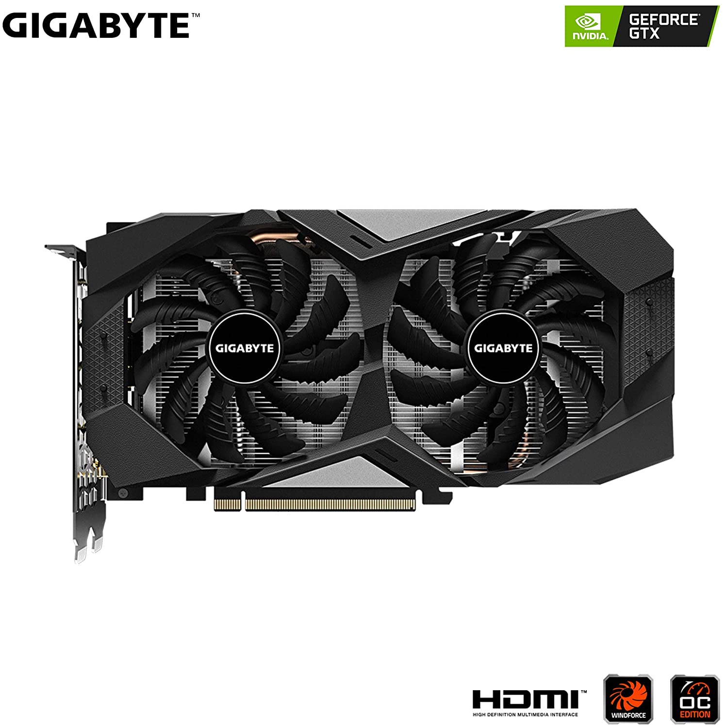 Gigabyte GeForce GTX 1660 Ti OC 6G 6GB GDDR6 192-Bit Dual Fan Graphics Card (GV-N166TOC-6GD) - Image 2