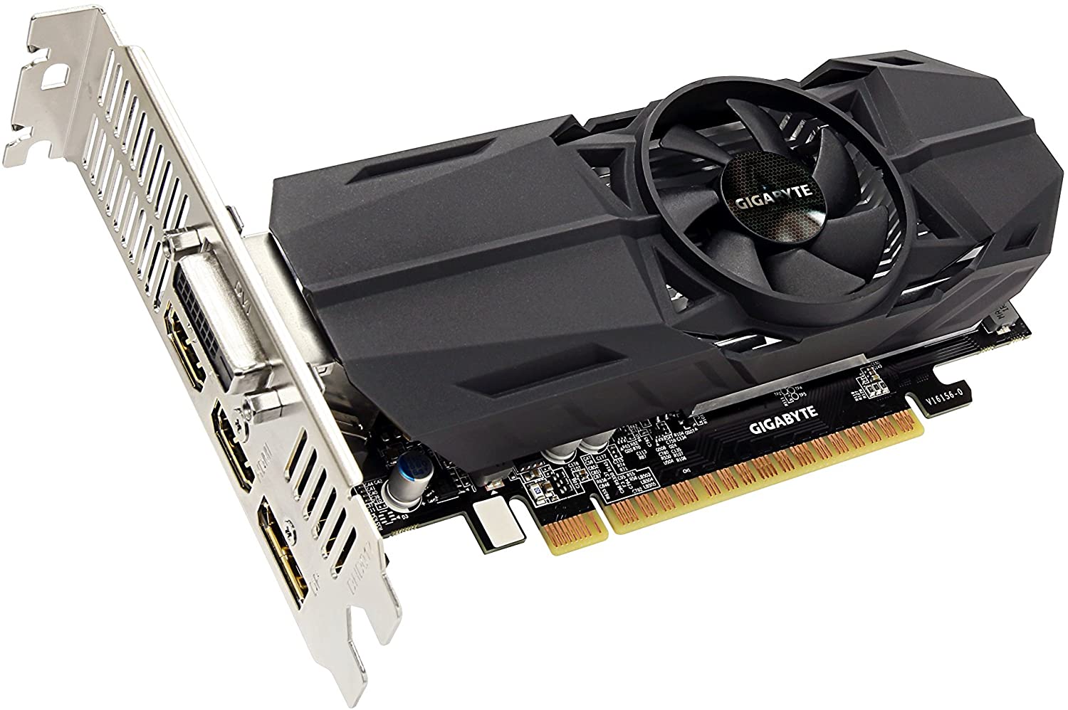 Gigabyte NVIDIA GeForce GTX 1050 Ti OC Low Profile 4G 4GB GDDR5 128-Bit Turbo Fan Graphics Card (GV-N105TOC-4GL) - Image 3