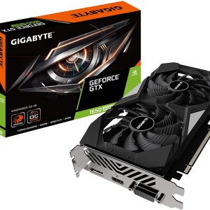 Gigabyte GeForce GTX 1650 Super Windforce OC 4GB GDDR6 128-Bit Dual Fan Graphics Card (GV-N165SWF2OC-4GD)