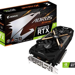 Gigabyte NVIDIA AORUS Geforce RTX 2060 XTREME 6G 6GB GDDR6 192-Bit Triple Fan Graphics Card (GV-N2060AORUS X-6GC)