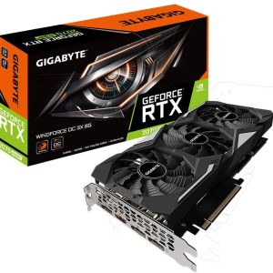 Gigabyte NVIDIA GeForce RTX 2070 Super WINDFORCE OC 3X 8G 8GB GDDR6 256-Bit Triple Fan Graphics Card (GV-N207SWF3OC-8GD)