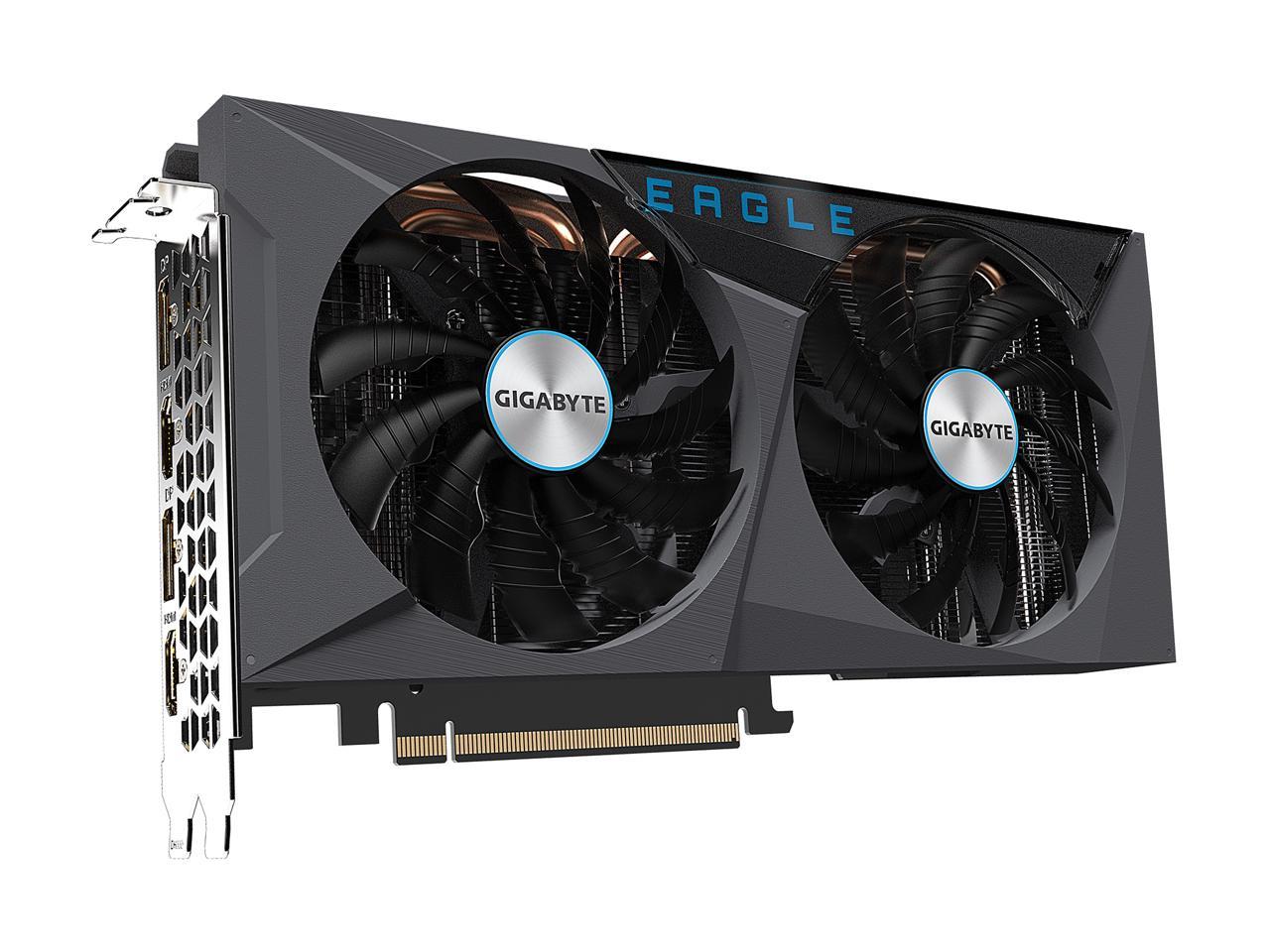 Gigabyte NVIDIA GeForce RTX 3060 Eagle 12G 12GB GDDR6 192-Bit Dual Fan Graphics Card (GV-N3060EAGLE-12GD) - Image 3