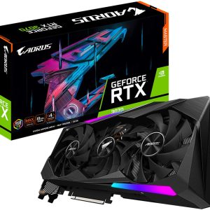 Gigabyte NVIDIA AORUS GeForce RTX 3070 MASTER 8G 8GB GDDR6 256-Bit Triple Fan Graphics Card (GV-N3070AORUS M-8GD)