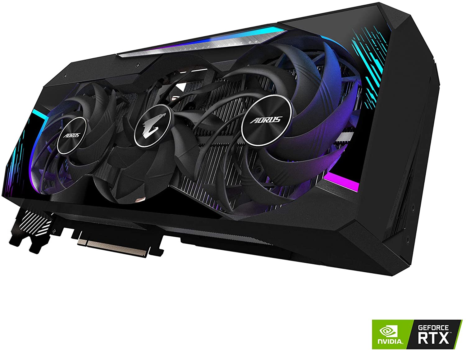 Gigabyte AORUS GeForce RTX 3080 Master 10G 10GB GDDR6X 320-Bit Triple Fan Graphics Card (GV-N3080AORUS M-10GD) - Image 3