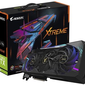 Gigabyte NVIDIA AORUS GeForce RTX 3090 XTREME 24G 24GB GDDR6 384-Bit Triple Fan Graphics Card (GV-N3090AORUS X-24GD)