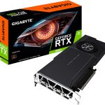 Gigabyte NVIDIA GeForce RTX 3090 TURBO 24G 24GB GDDR6X 384-Bit Turbo Fan Graphics Card (GV-N3090TURBO-24GD)