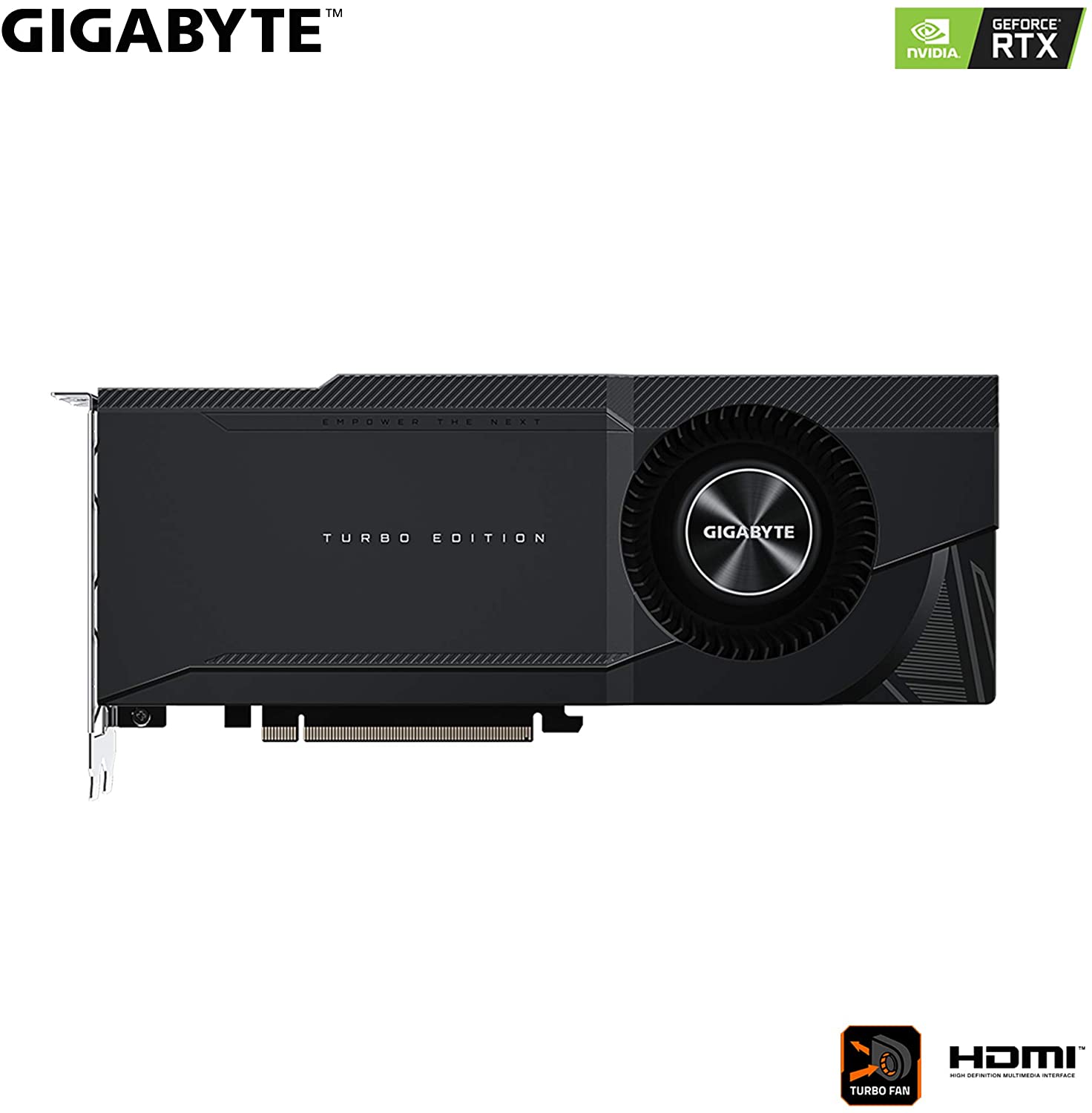 Gigabyte NVIDIA GeForce RTX 3090 TURBO 24G 24GB GDDR6X 384-Bit Turbo Fan Graphics Card (GV-N3090TURBO-24GD) - Image 5