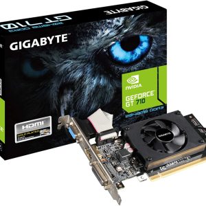 Gigabyte NVIDIA GeForce GT 710 2GB DDR3 64-Bit Graphics Card (GV-N710D3-2GL)