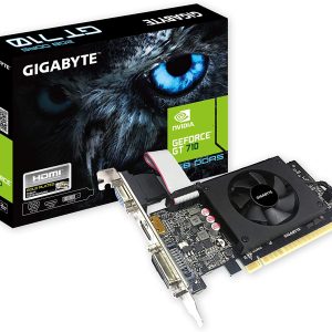 Gigabyte NVIDIA GeForce GT 710 2GB GDDR5 64-Bit Graphics Card (GV-N710D5-2GIL)