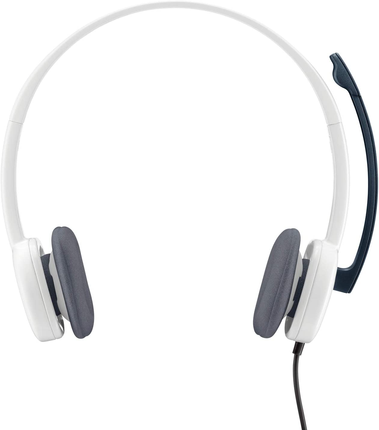 Logitech H150 Stereo Headset (Dual Pins for Mic & Audio/ in-line Controls) - White - Image 2