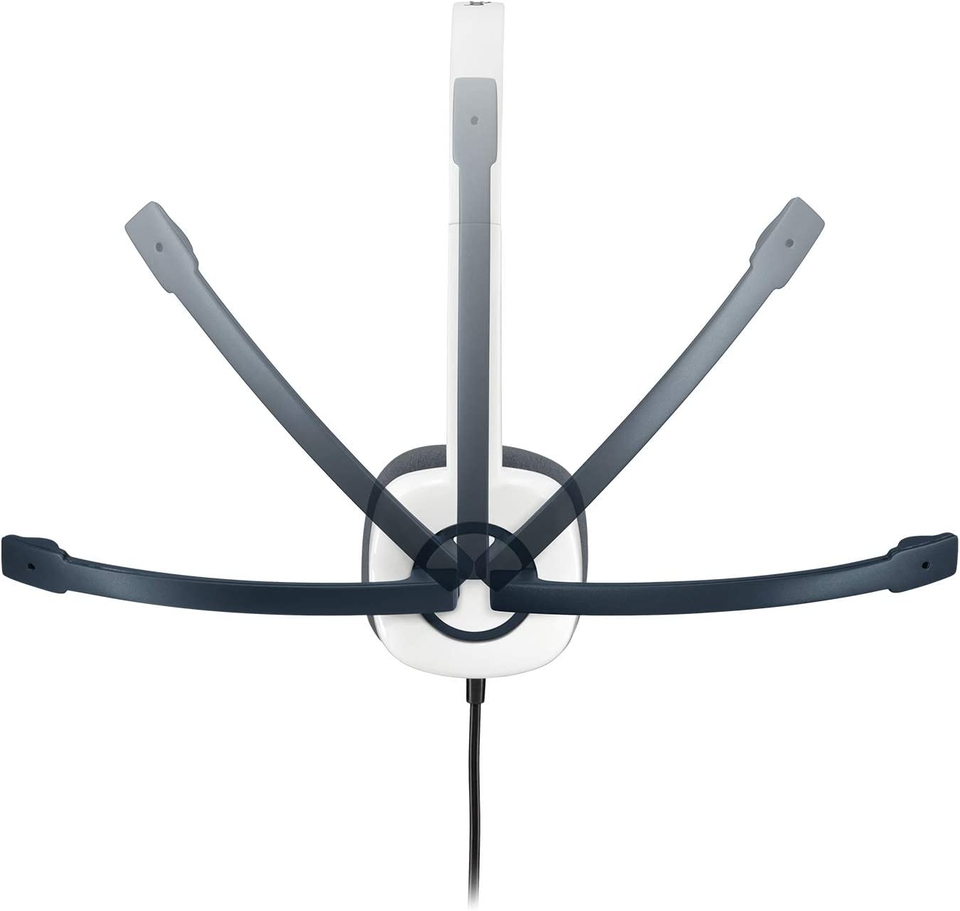 Logitech H150 Stereo Headset (Dual Pins for Mic & Audio/ in-line Controls) - White - Image 4