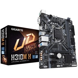 Gigabyte H310M H Ultra Durable Motherboard for Intel 8th/9th Gen Processors - LGA1151 Socket