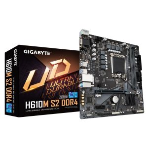 Gigabyte H610M S2 DDR4 Motherboard For Intel 12th Gen Processors - LGA1700 Socket