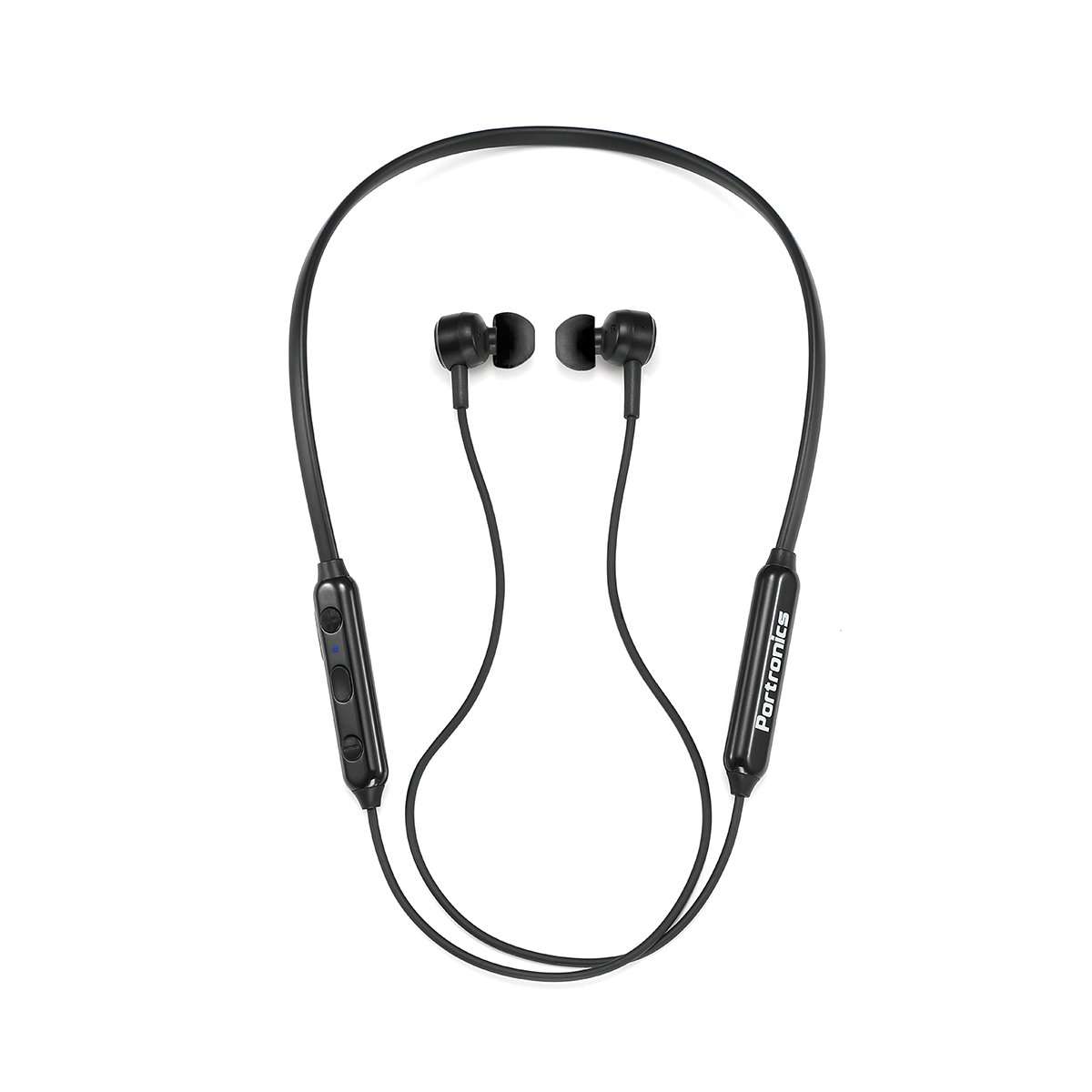 Portronics Harmonics One Wireless Sports Headset - Black (POR-1119) - Image 2