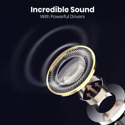 Portronics Harmonics Twins 23 Smart TWS Earbuds with Type-C Charging, Voice Assistant, Upto 14 hrs Playtime - Black (POR-1415) - Image 4