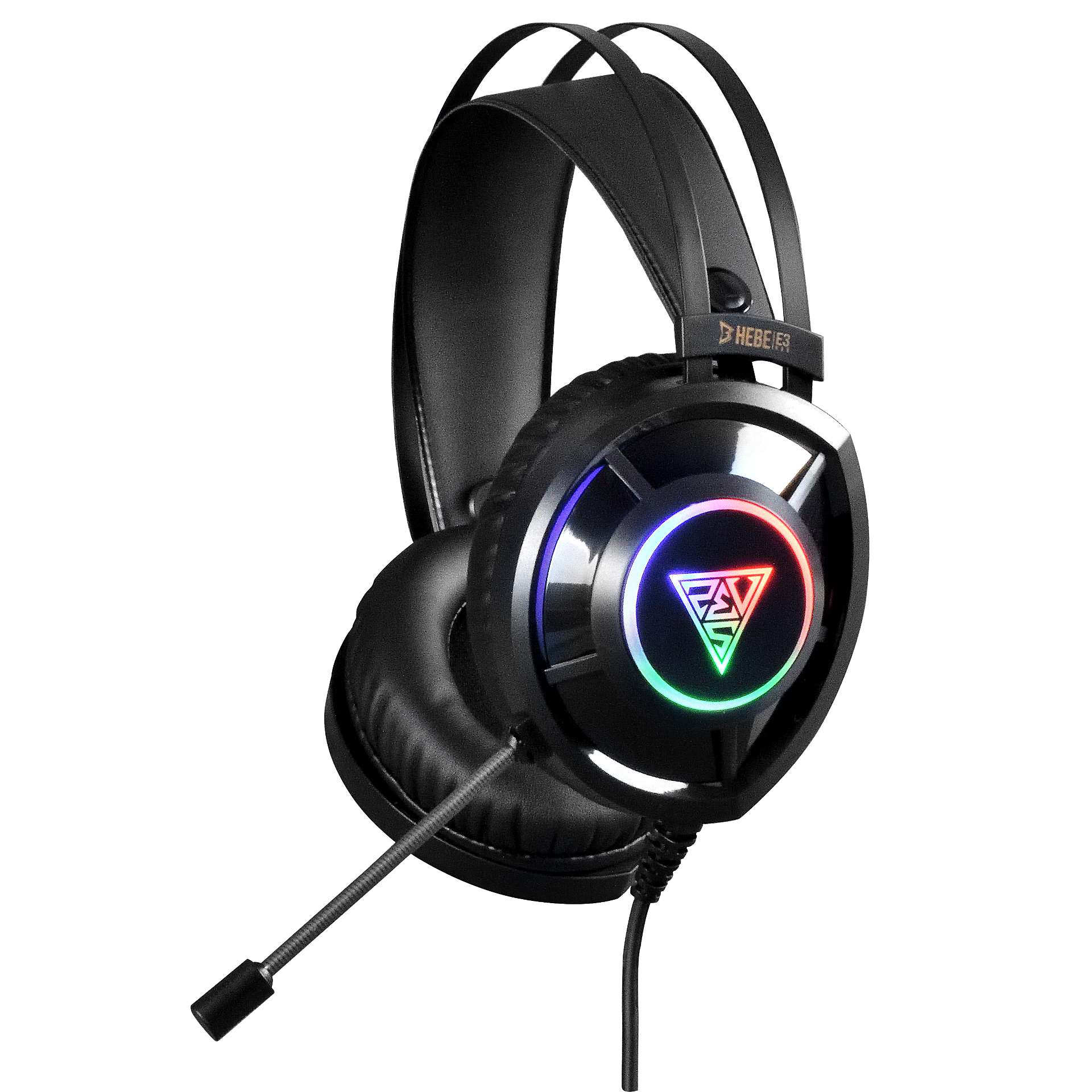 Gamdias HEBE E3 Gaming Headphone with Exclusive RGB Streaming Effect, Exquisite Earcup Facade Design
