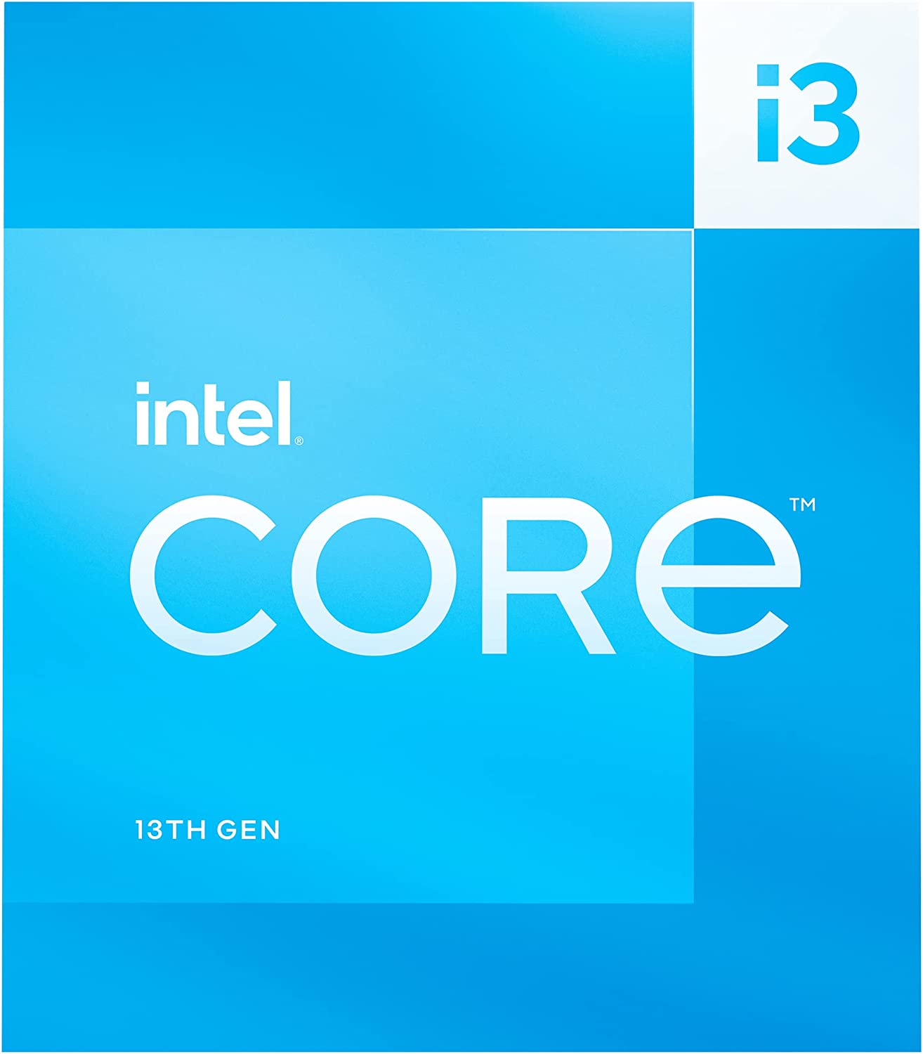 Intel Core i3-13100 13th Generation Processor - LGA1700 Socket (4 Cores/ 3.4 GHz/ 4.5 GHz Turbo/ 12MB+5MB Cache/ 8 Threads/ Raptor Lake/ Intel UHD Graphics 730 Graphics)