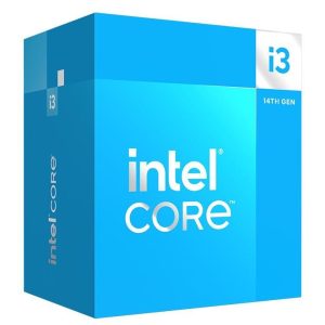 Intel Core i3-14100 14th Generation Processor - LGA1700 Socket (4 Cores/ 3.5 GHz/ 4.7 GHz Turbo/ 12MB+5MB Cache/ 8 Threads/ Raptor Lake/ Intel UHD Graphics 730 Graphics)