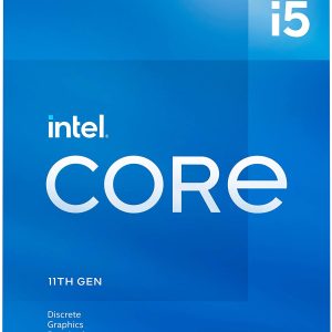Intel Core i5-11400F 11th Generation Processor - LGA1200 Socket (6 Cores/ 2.60 GHz/ 4.40 GHz Turbo/ 12MB Cache/ 12 Threads/ Rocket Lake) - Discrete Graphics Required
