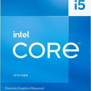 Intel Core i5-13400F 13th Generation Processor - LGA1700 Socket (10 Cores (6P+4E)/ 2.5 GHz/ 4.6 GHz Turbo/ 29MB Cache/ 16 Threads/ Raptor Lake/ Descrete Graphics Required)