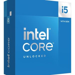 Intel Core i5-14600K 14th Generation Processor - LGA1700 Socket (14 Cores/ 3.5 GHz/ 5.3 GHz Turbo/ 24MB + 20MB Cache/ 20 Threads/ Intel UHD Graphics 770)