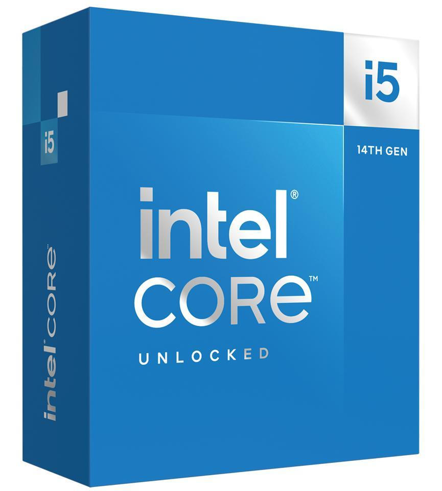Intel Core i5-14600K 14th Generation Processor - LGA1700 Socket (14 Cores/ 3.5 GHz/ 5.3 GHz Turbo/ 24MB + 20MB Cache/ 20 Threads/ Intel UHD Graphics 770)