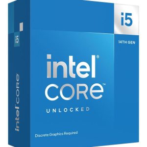 Intel Core i5-14600KF 14th Generation Processor - LGA1700 Socket (14 Cores/ 3.5 GHz/ 5.3 GHz Turbo/ 24MB + 20MB Cache/ 20 Threads/ Discrete Graphics Required)